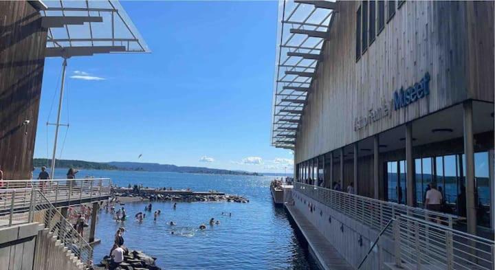 Exclusive Apartment, Sea View To Oslo Fjord, Located On Water In Oslo Center Luaran gambar