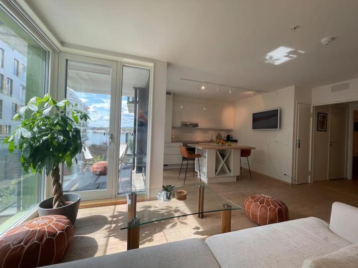 Exclusive Apartment, Sea View To Oslo Fjord, Located On Water In Oslo Center Luaran gambar